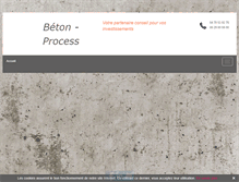 Tablet Screenshot of beton-process.com